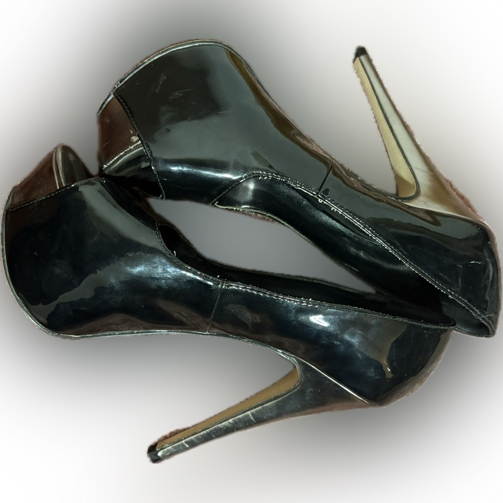Aldo Black peep toe High Heel, 6